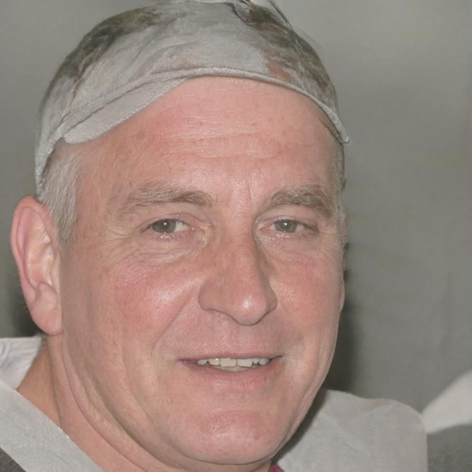 Portrait eines Mannes mit freundlichem Lächeln